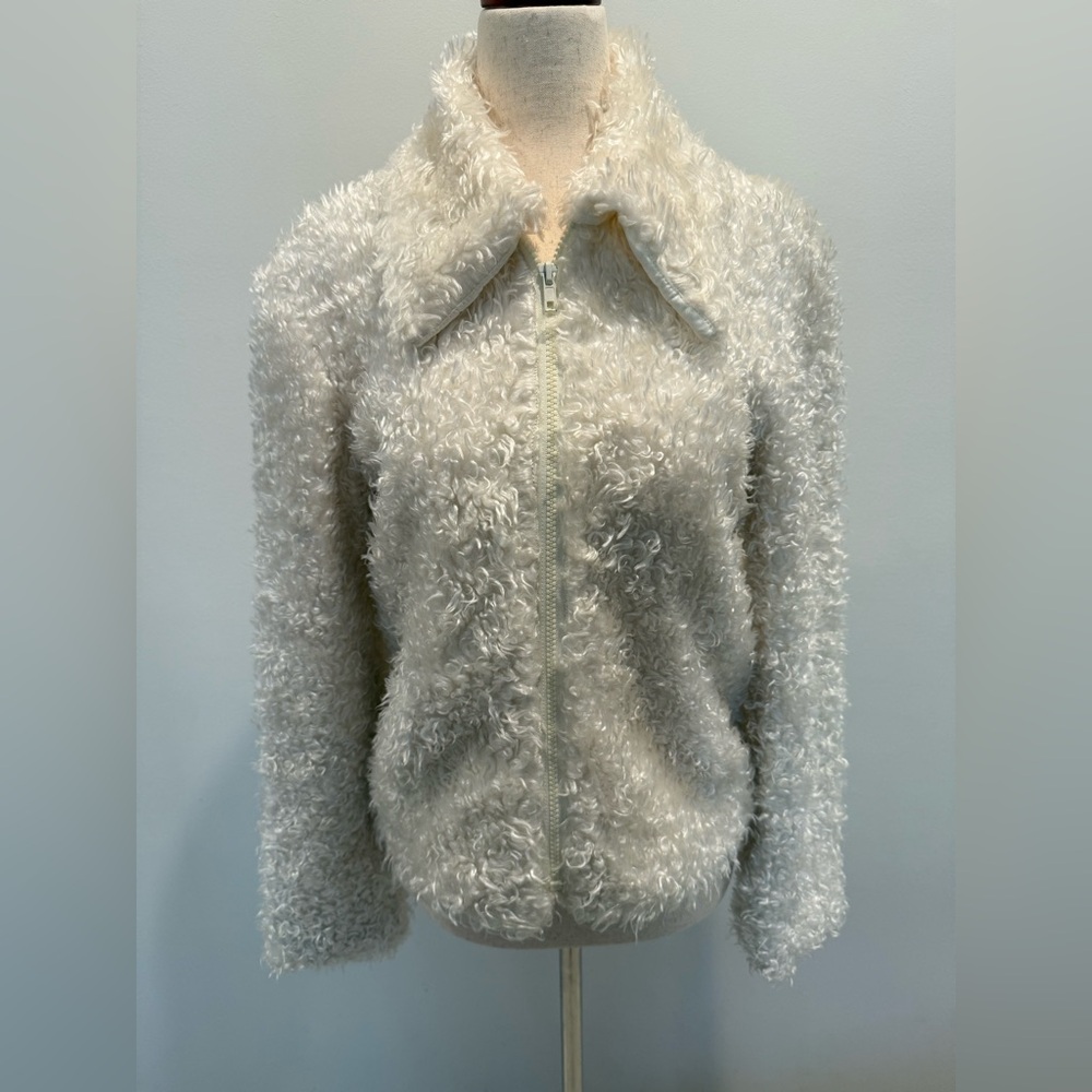 Vintage Poodle Zip Jacket Size Small Made in USA